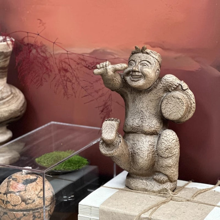 Witzige dekorative Statuen
