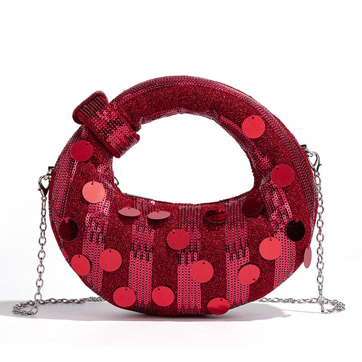 Chice Handtasche mit Strassverzierungen Karnz