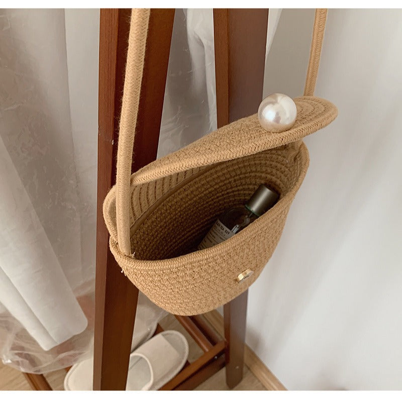 Damen Handtasche mit elegantem runden Design Karnz