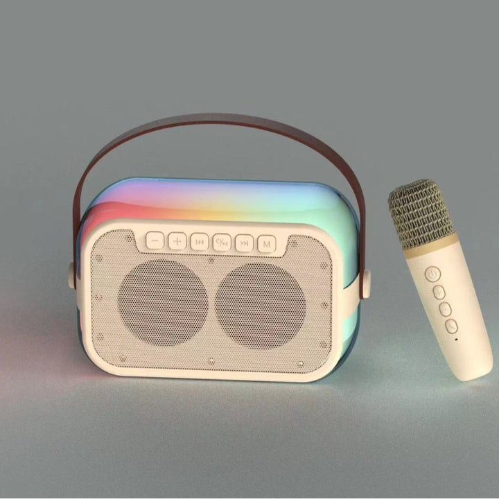 Bluetooth Karaoke Lautsprecher und Mikrofon Set Karnz