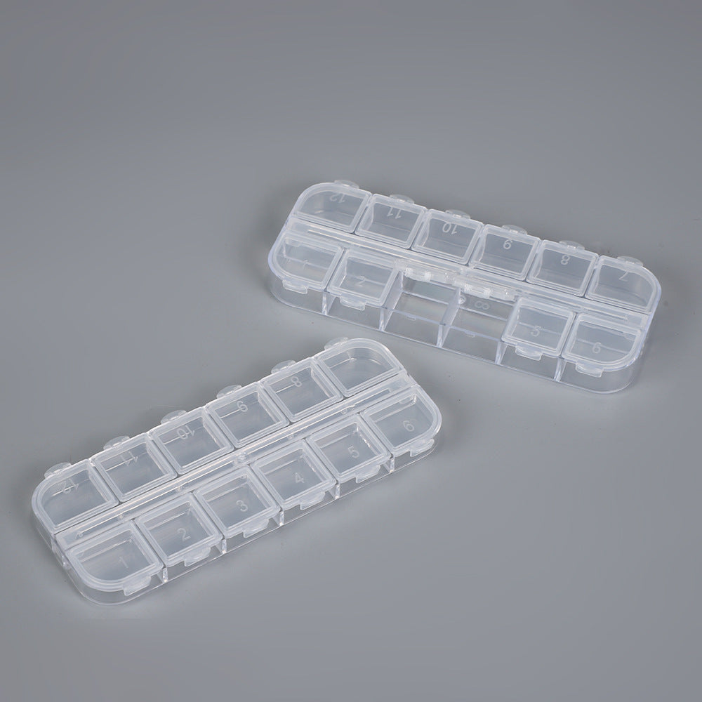 Premium Tragbarer Pillen-Organizer Karnz