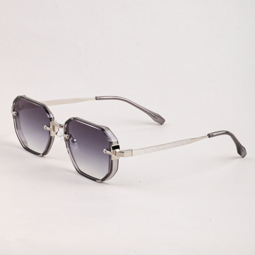 Damen modische Sonnenbrille im eleganten, achteckigen Design Karnz