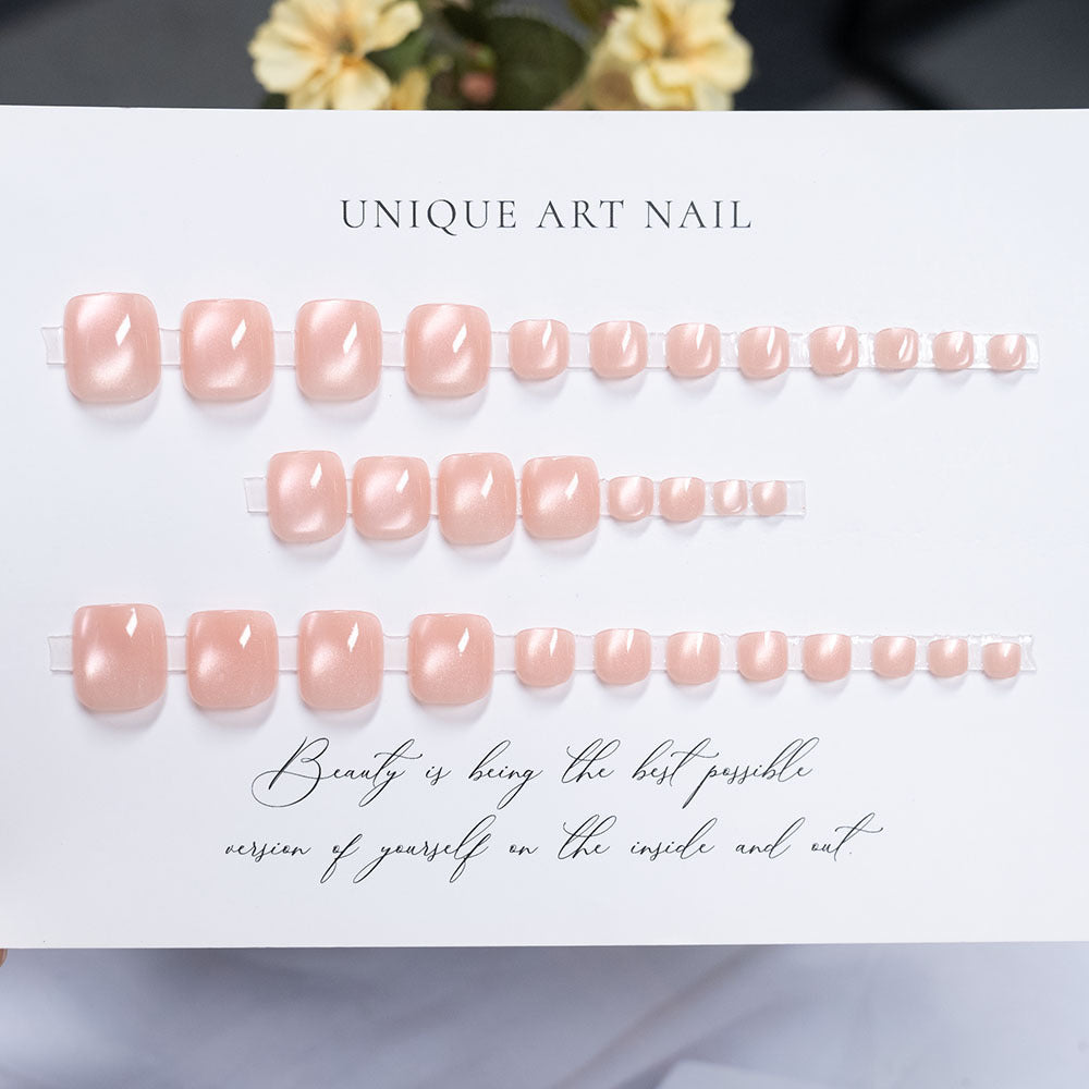Elegante Metallische Nagelkunst