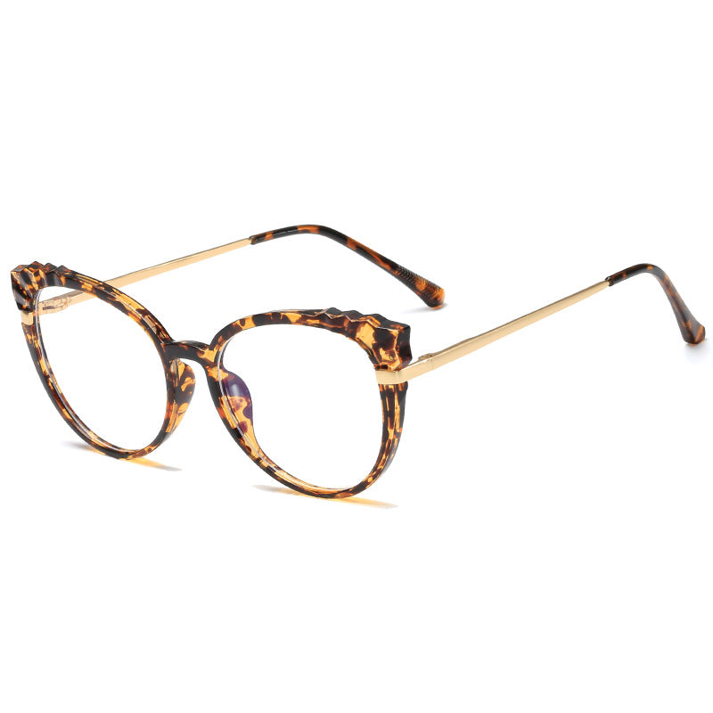 Damen modische Brille im eleganten Cat-Eye-Stil Karnz