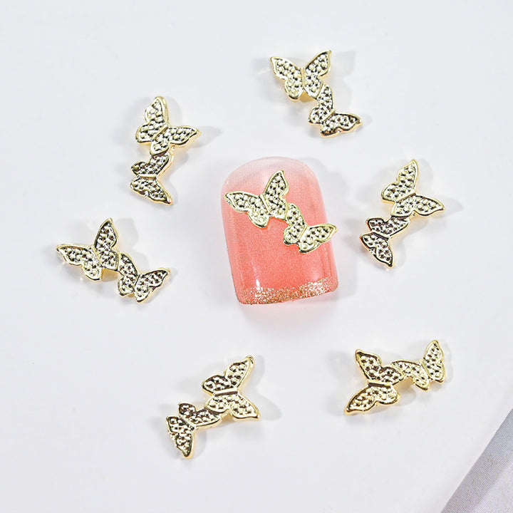 Dekorative Strass Schmetterling Nagelschmuck