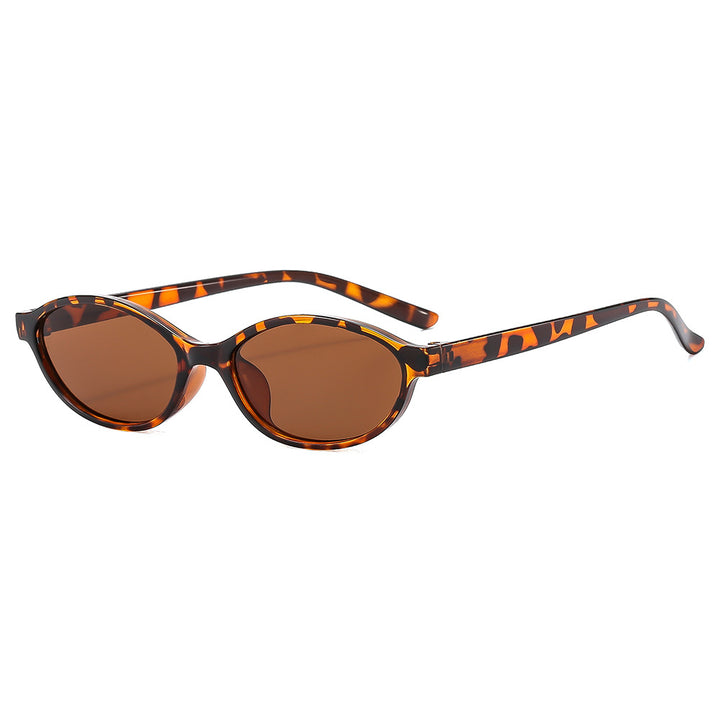 Vintage-inspirierte ovale Rahmen-Sonnenbrille