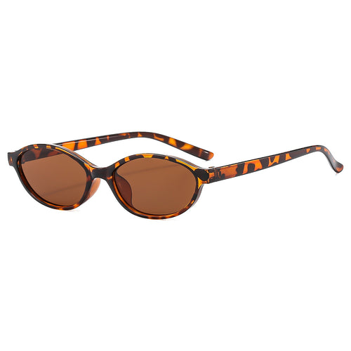 Vintage-inspirierte ovale Rahmen-Sonnenbrille