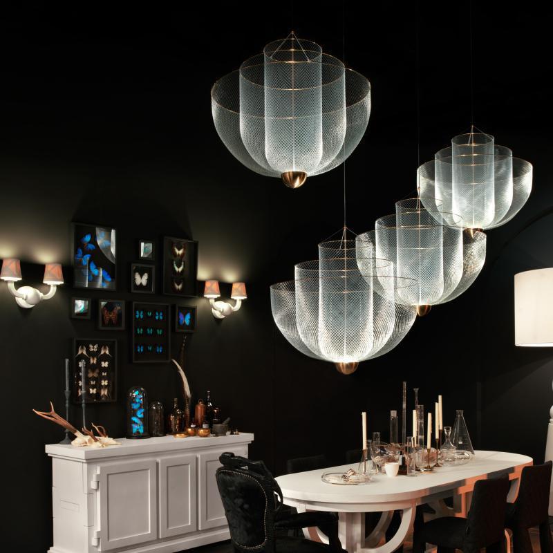 Moderne Mesh Pendelleuchte