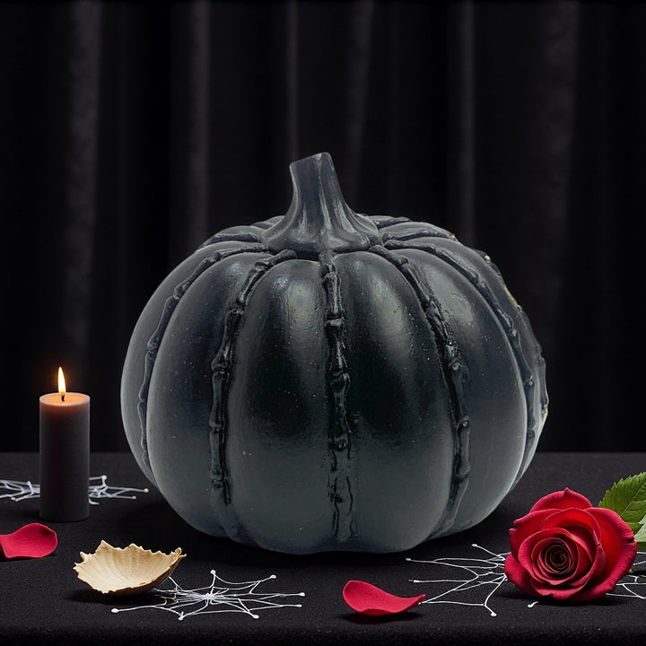 Kreative Halloween Dekofigur in Kürbisform Karnz