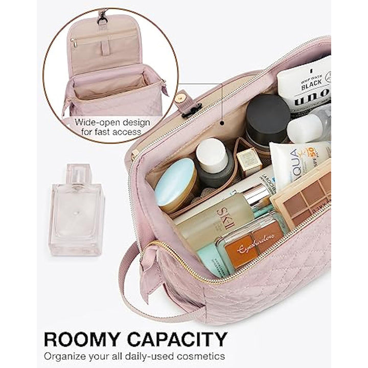 Elegante Kosmetik-Organizer Tasche mit Eingesetztem Fächersystem Karnz