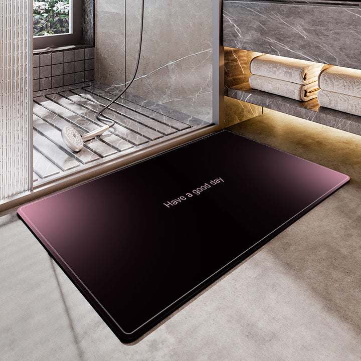 Inspirierender Badezimmer-Bodenmatte Karnz