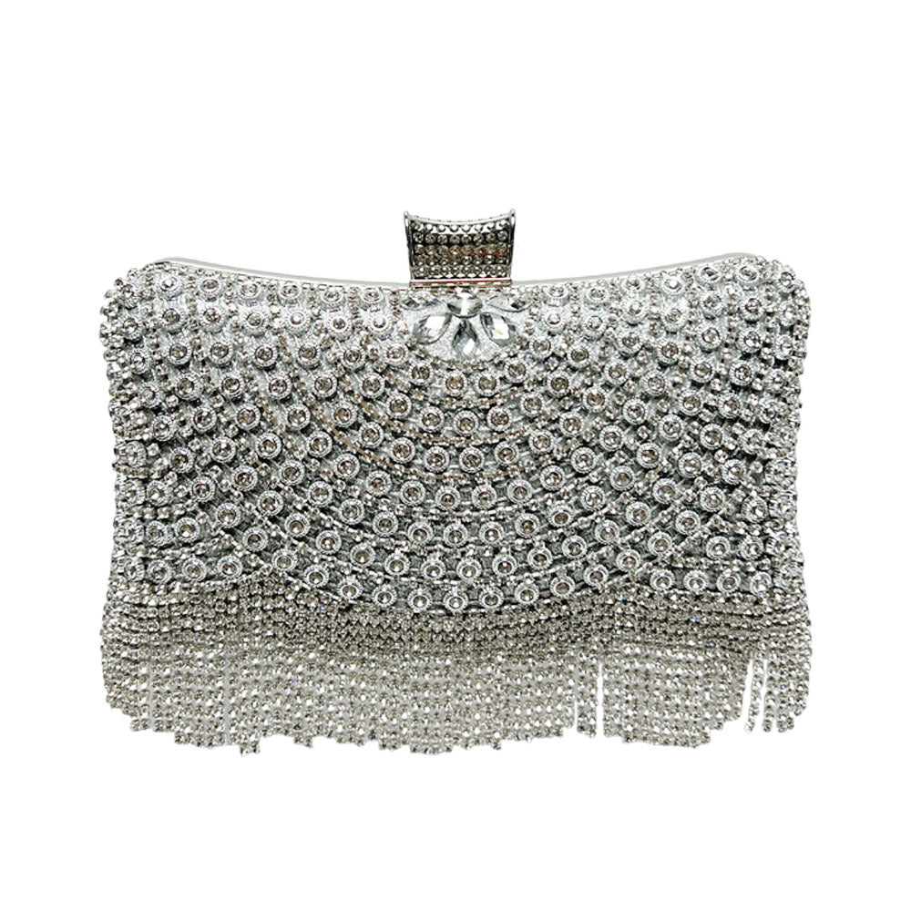 Rhinestone-besetzte Abend-Clutch
