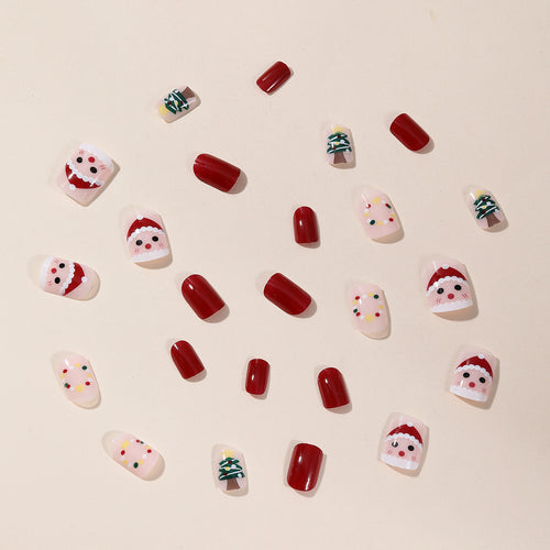 Festliche Feiertags-Nagelkunst Karnz