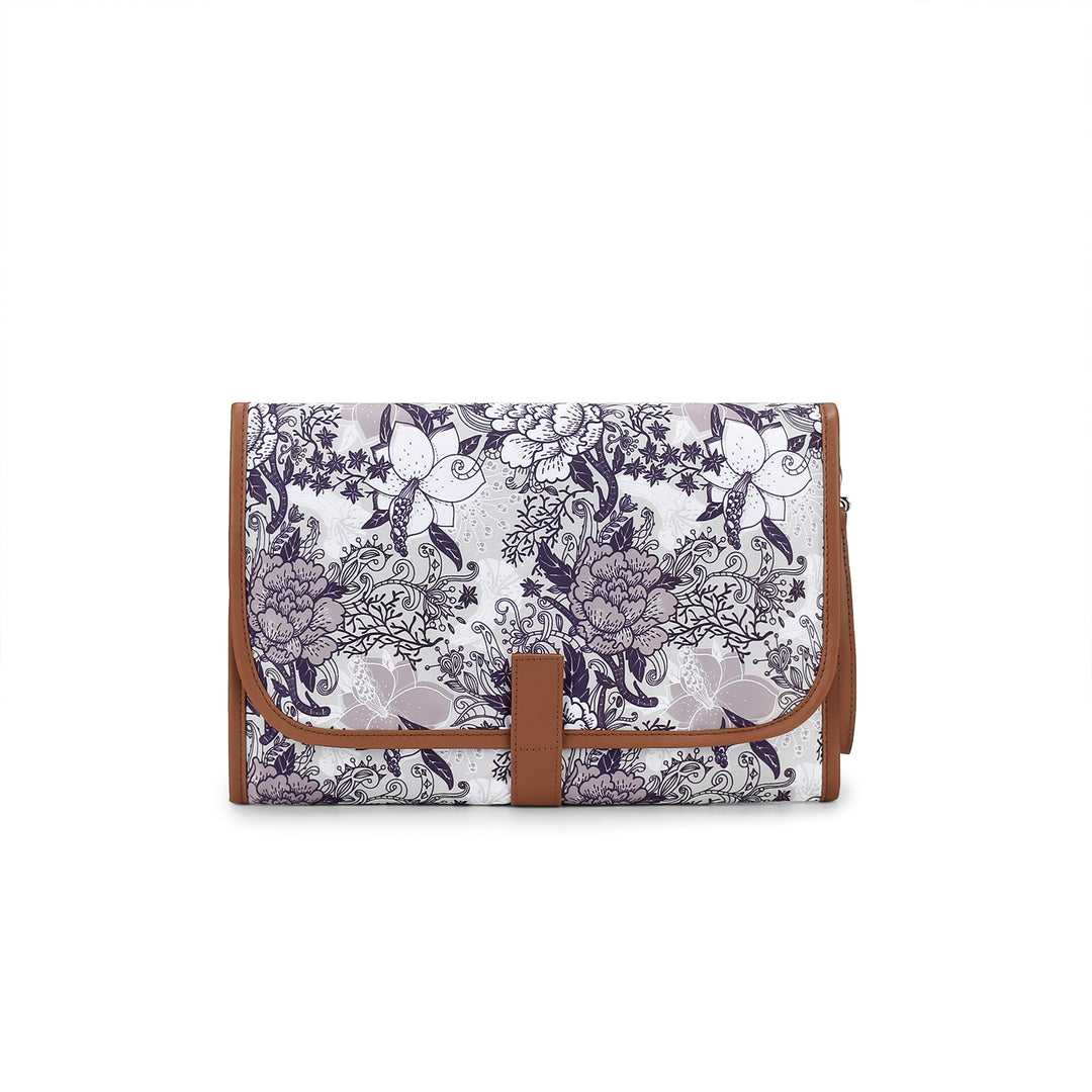 Kleine Umhängetasche mit Floralen Mustern Karnz