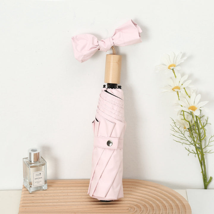 Damen eleganter Garten-Faltschirm mit floralem Design Karnz