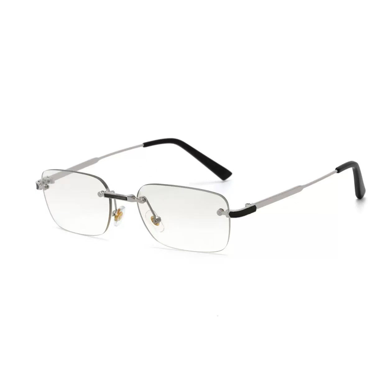 Damen modische Brille mit elegantem Metallrahmen Karnz