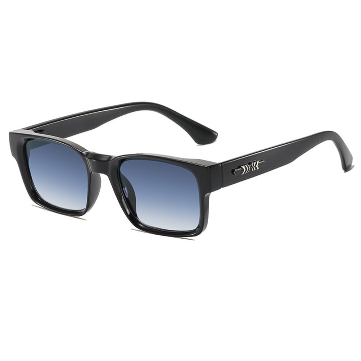 Stylische Chunky Quadratische Sonnenbrille Karnz