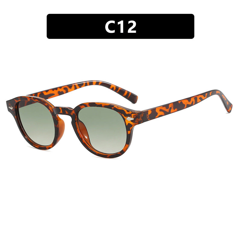 Damen runde Sonnenbrille mit elegantem Design und UV-Schutz Karnz