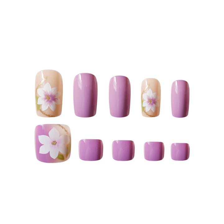 Premium Floral Design Pediküre Set Karnz