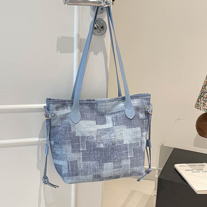 WoTextured Canvas Tote Bag Karnz