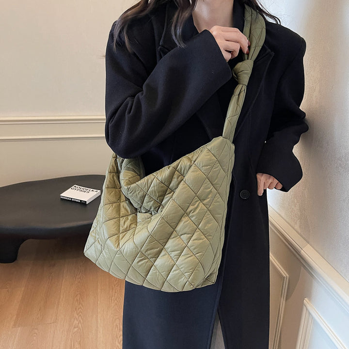 Gepolsterte Schulter-Handtasche