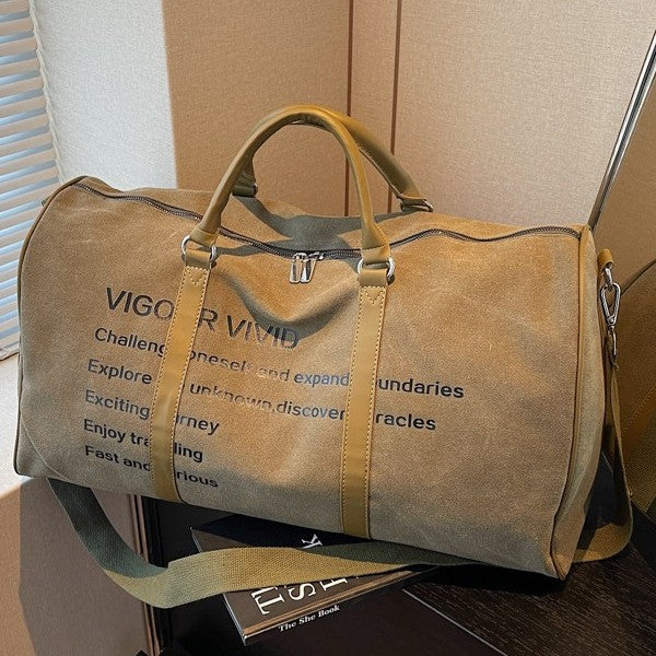 Langlebige Canvas-Gym-Duffel-Tasche