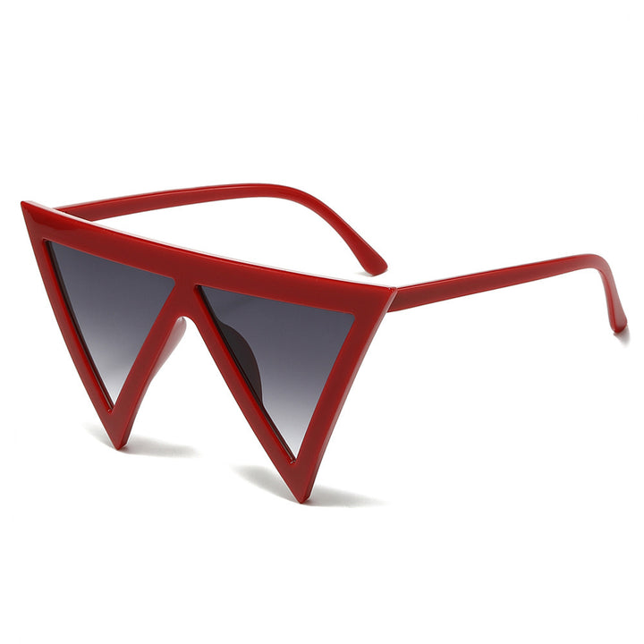 Futuristische, dreieckige Sonnenbrille Karnz