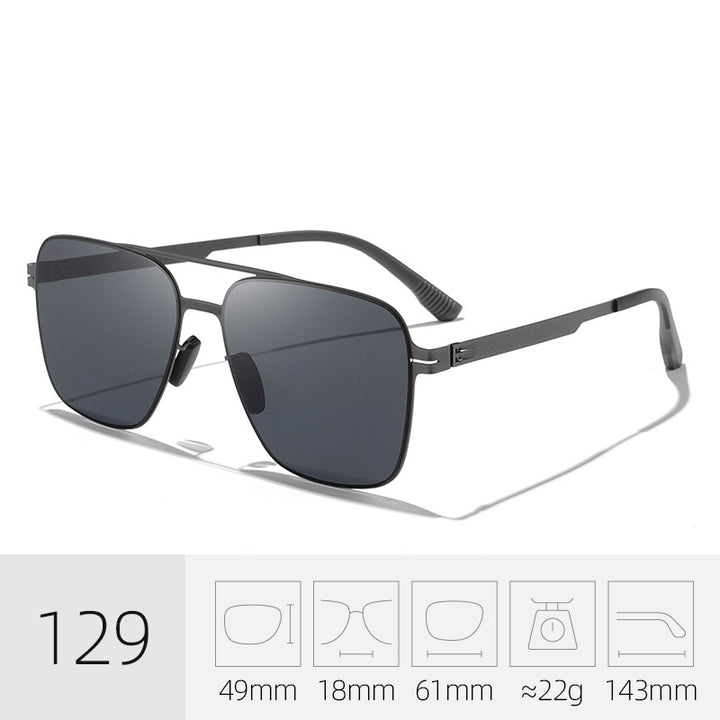 Premium Breite Rahmen Sonnenbrille Karnz