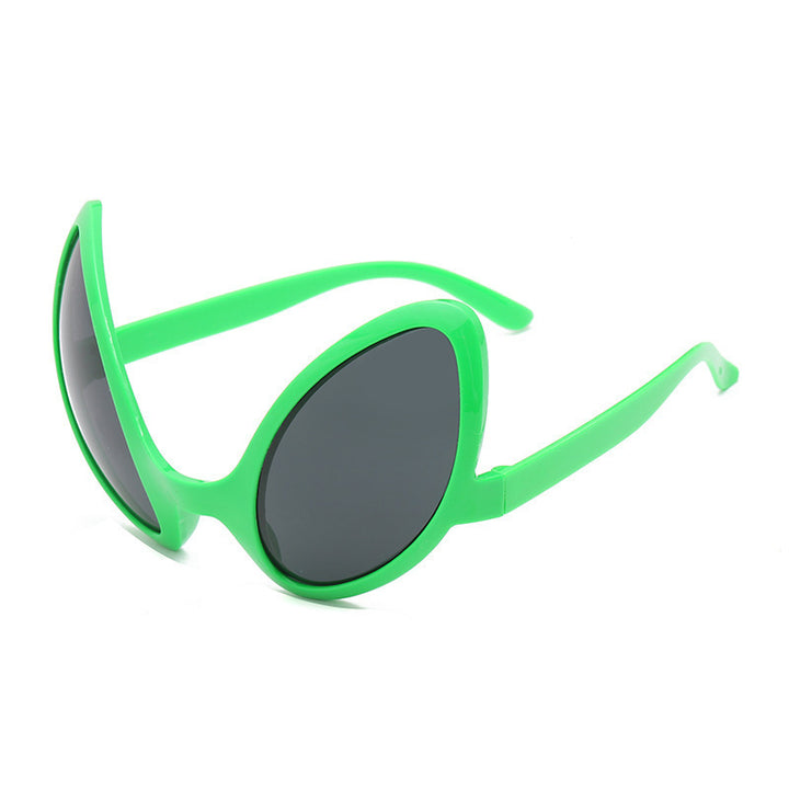 Fette geometrische Shield-Sonnenbrille Karnz