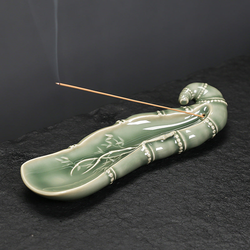 Bamboo-Design Räucherstäbchenhalter