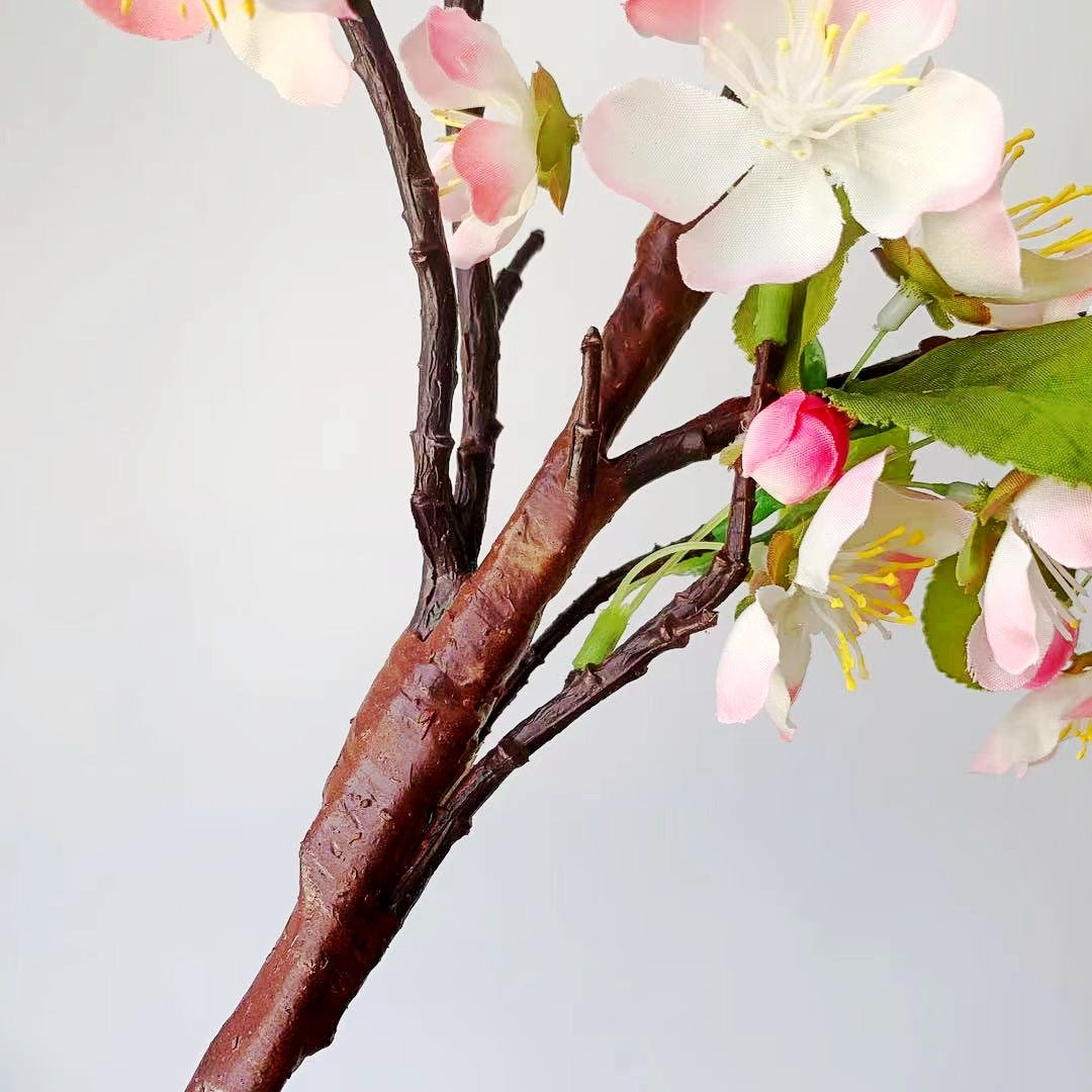 Lebensechter Kirschblüten Dekorativer Stängel