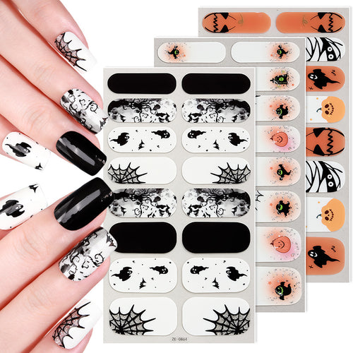 Thematische Halloween Nagelaufkleber