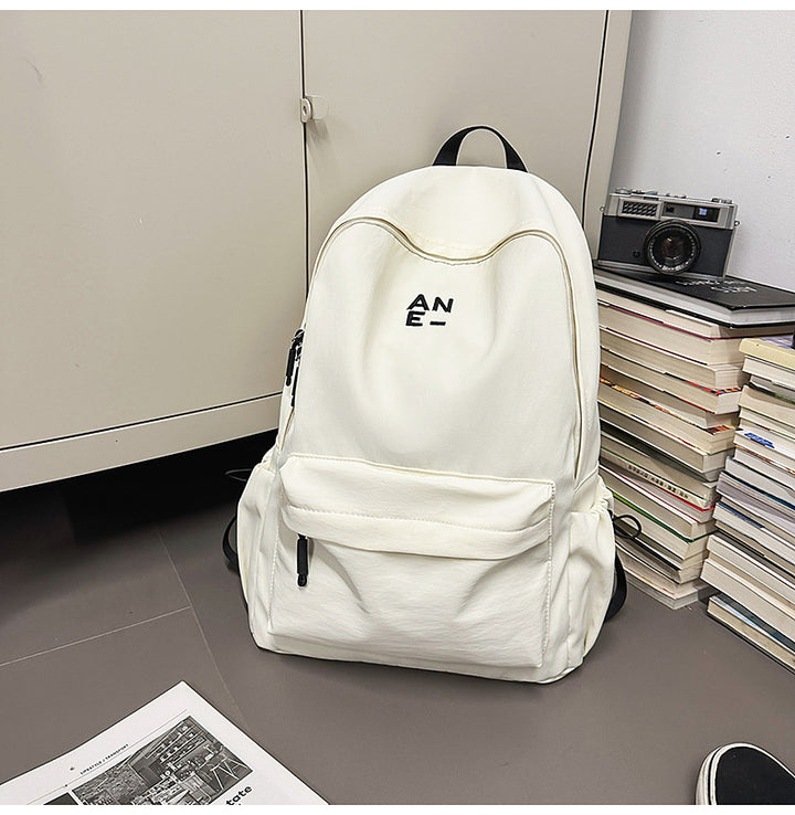 Lässiger Leder-Rucksack