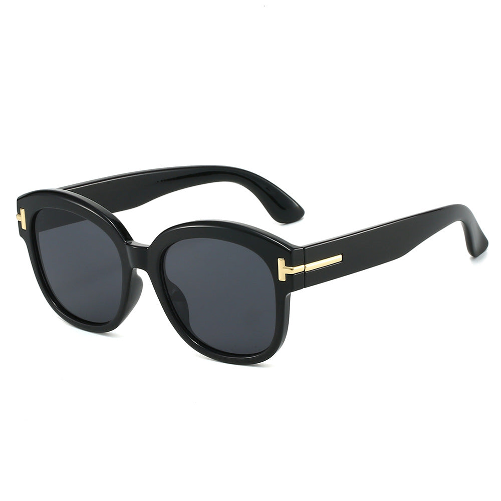 Chic Übergroße Rahmen Sonnenbrille Karnz