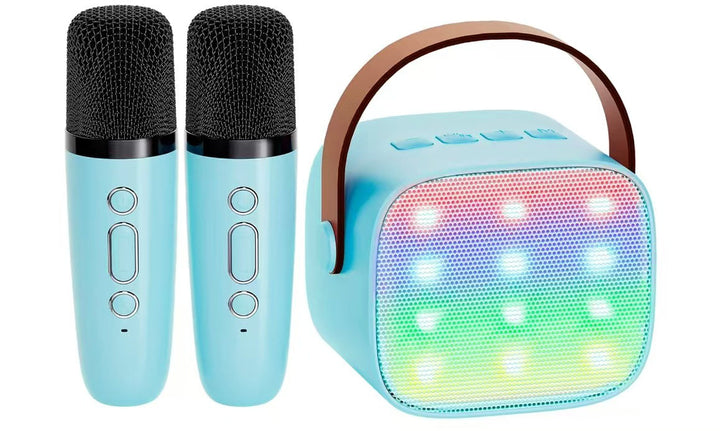 Bluetooth Karaoke Mikrofon und Lautsprecher Set Karnz