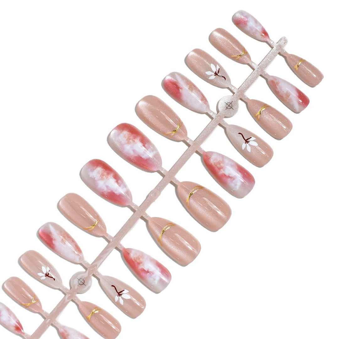 Künstlerische Press-On Nagelkollektion Karnz