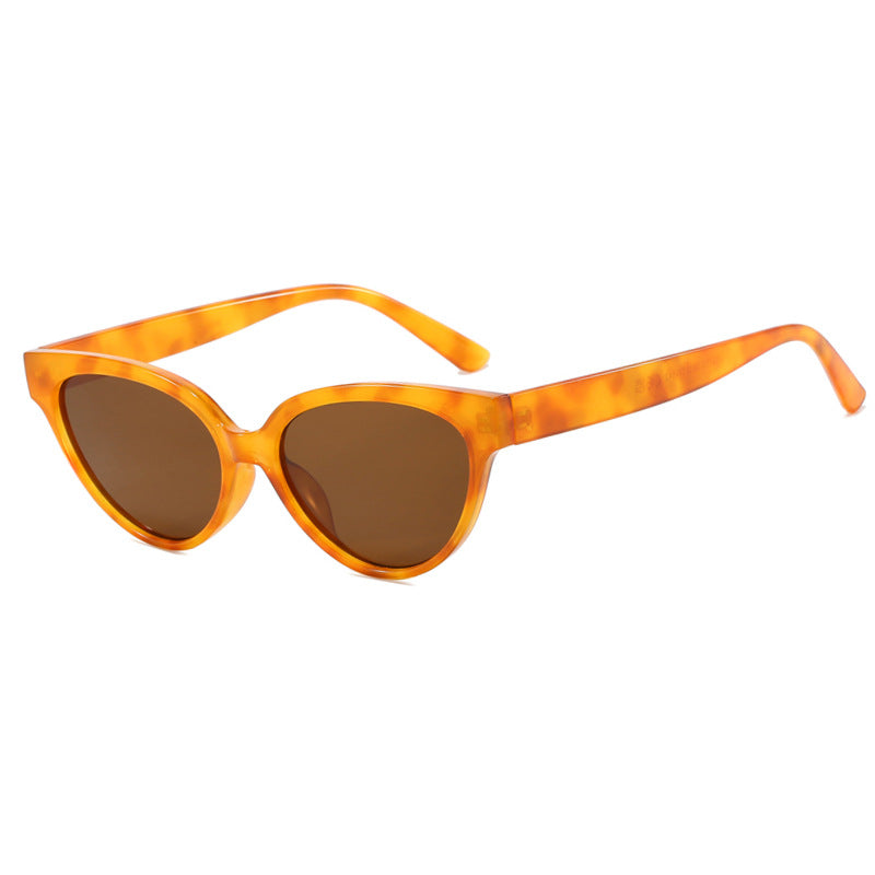 Damen Cat-Eye Sonnenbrille mit luxuriösem Muster und UV-Schutz Karnz