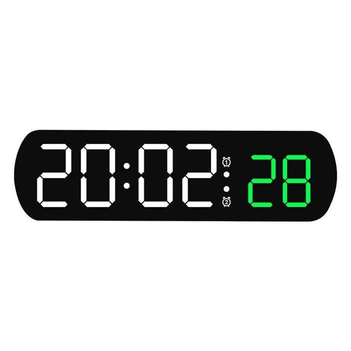 Digitaler Funkwecker mit mehrfarbigem LED-Display Karnz