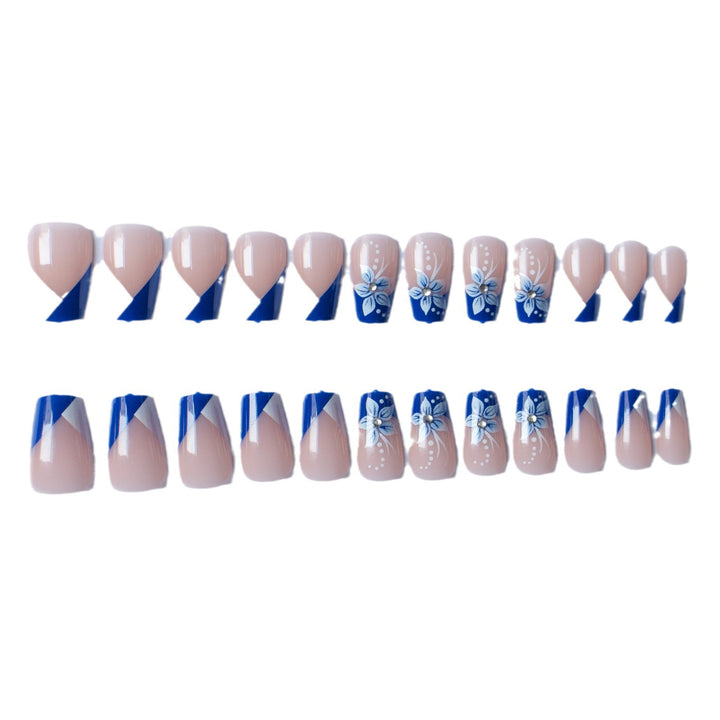 Elegantes Florales Nagelkunstset