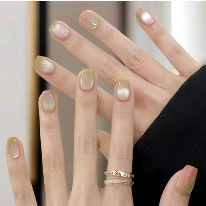 Ombre Gel Press-On Nägel Karnz