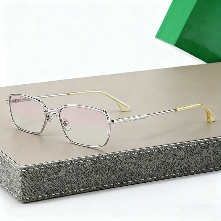 Modische Metallbrille Karnz
