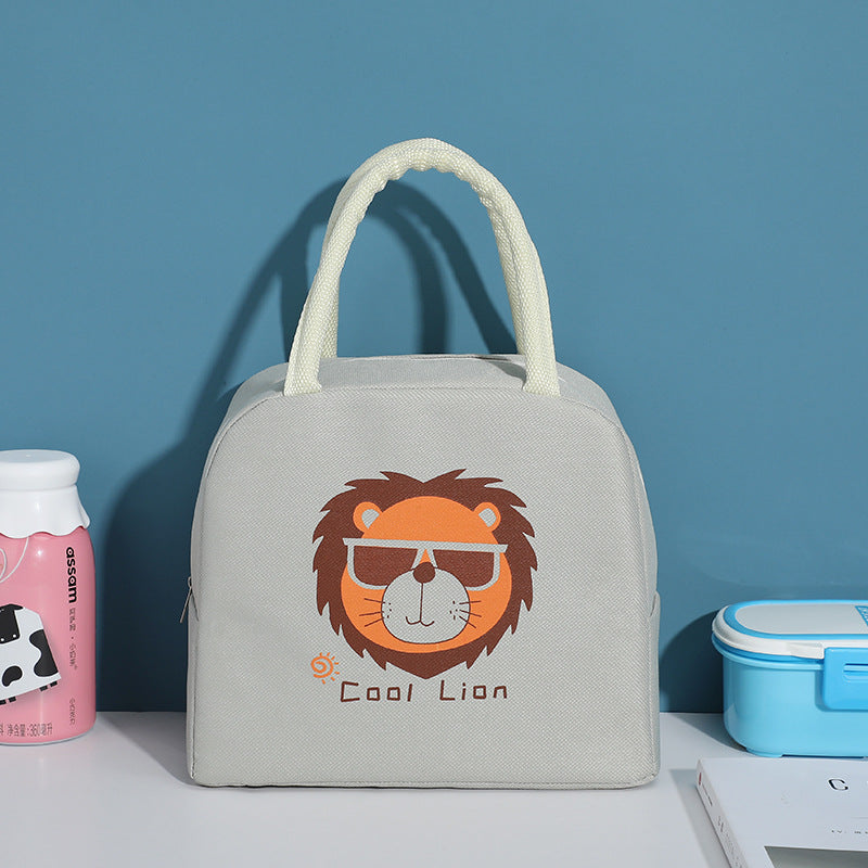 Verspielte isolierte Lunch-Tasche Karnz