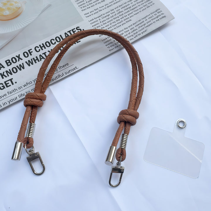 Premium geflochtener Lanyard mit ID-Halter Karnz