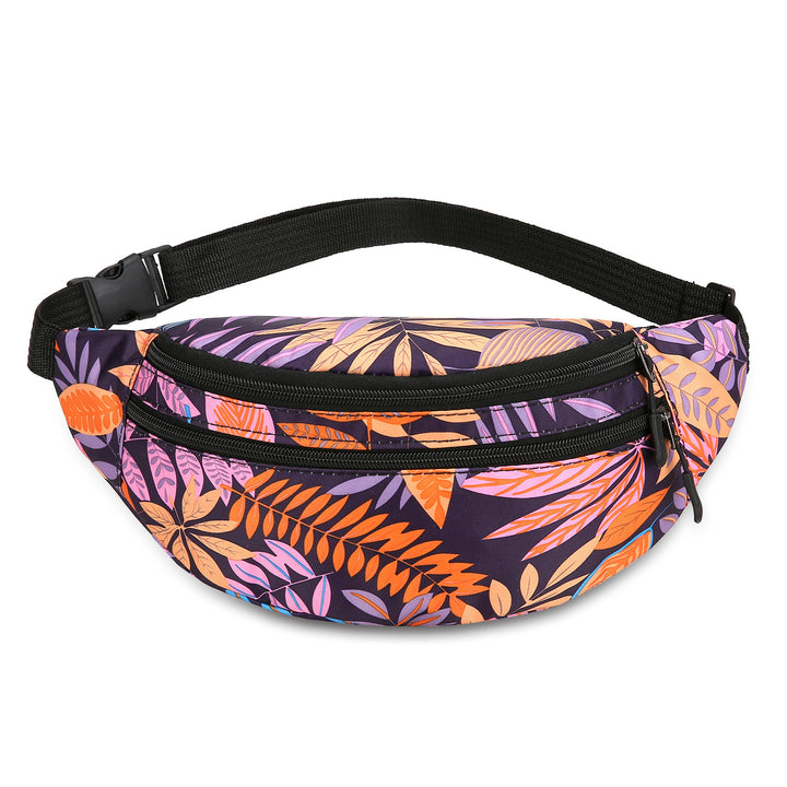 Blumenmuster Utility Gürteltasche Karnz
