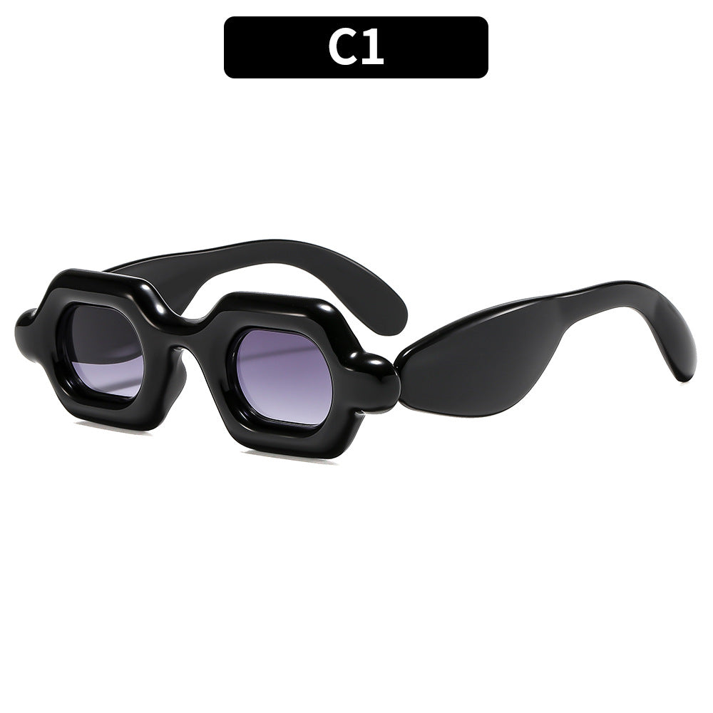 Einzigartige Geometrische Rahmenbrille