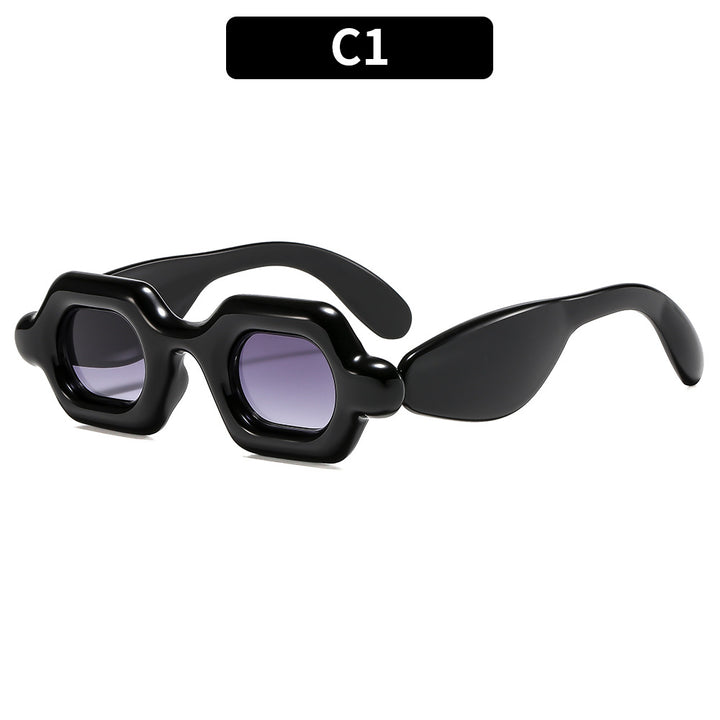 Einzigartige Geometrische Rahmenbrille