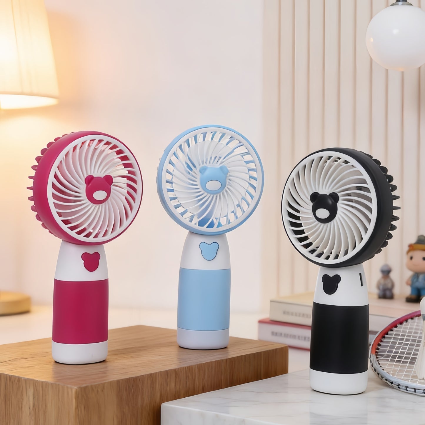 Damen tragbarer Handventilator mit freudigem Tierdesign Karnz