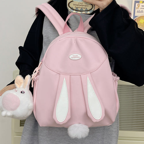 Süßer Bunny-Ohren Freizeit Rucksack Karnz