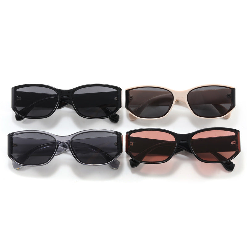 Damen modische Sonnenbrille mit auffälligem Design Karnz