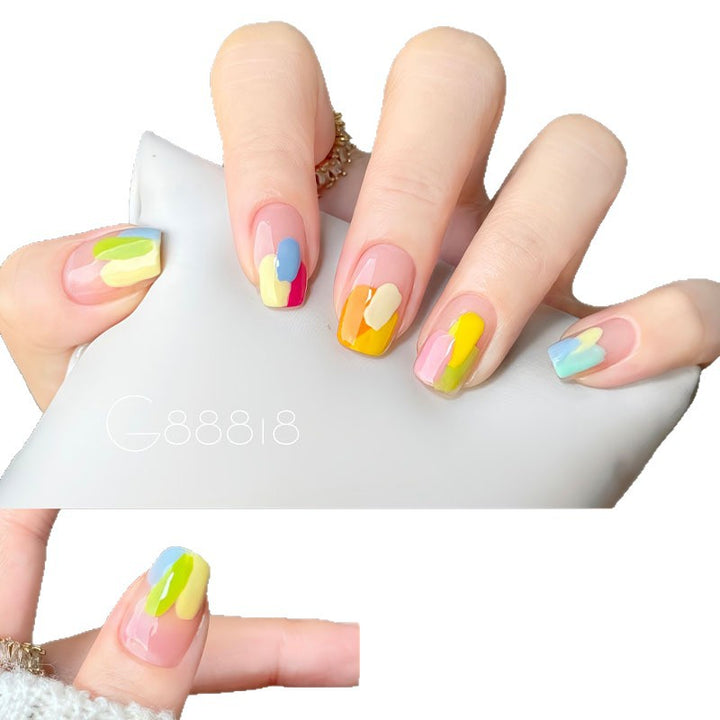Artistic Abstract Nail Art Set Karnz